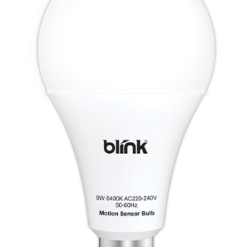 Blink Motion Sensor LED 9 Watt Daylight Bulb B22 (Pin)