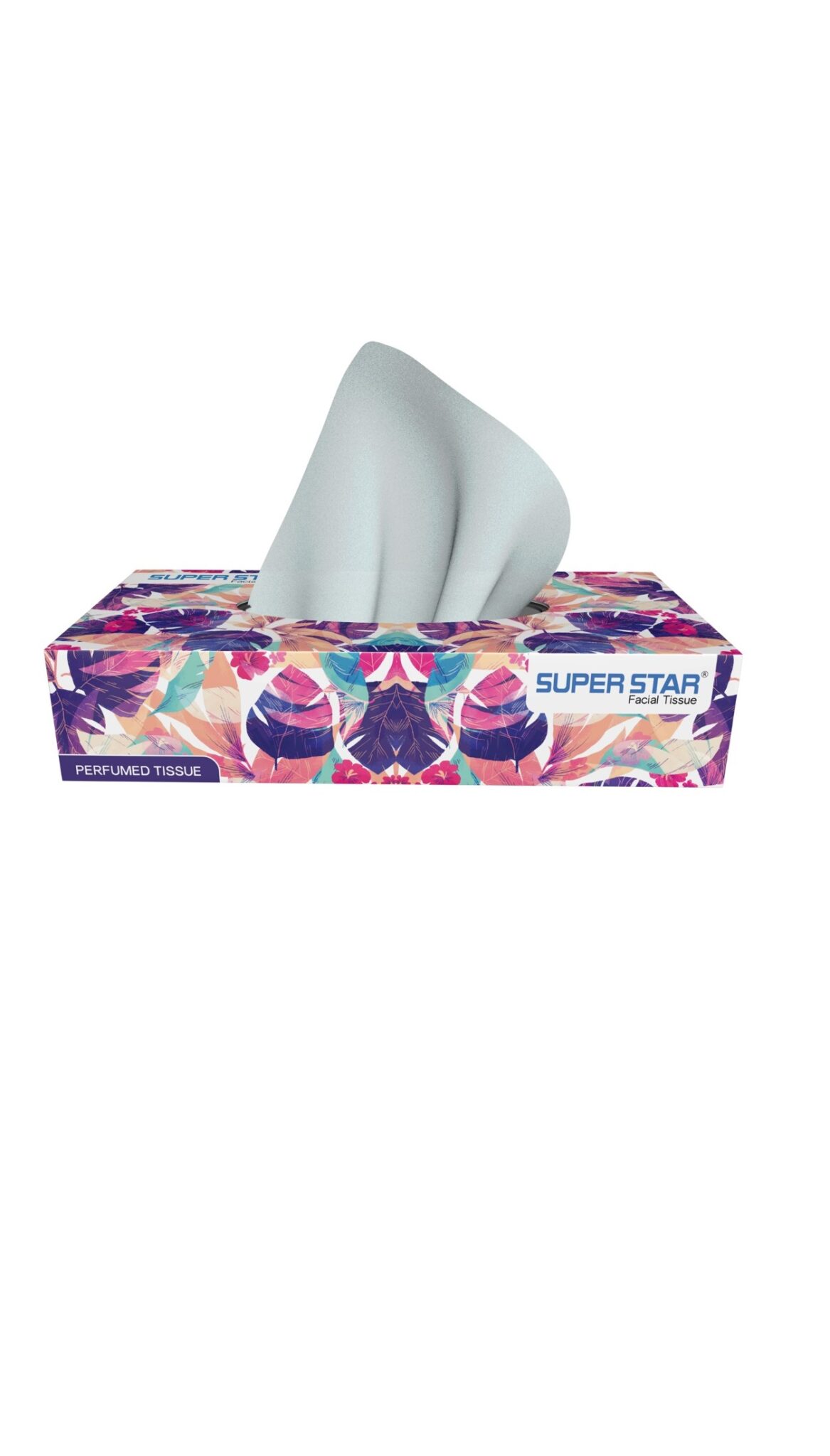 Super Star Facial Tissue- Perfumed (60*2 ply)