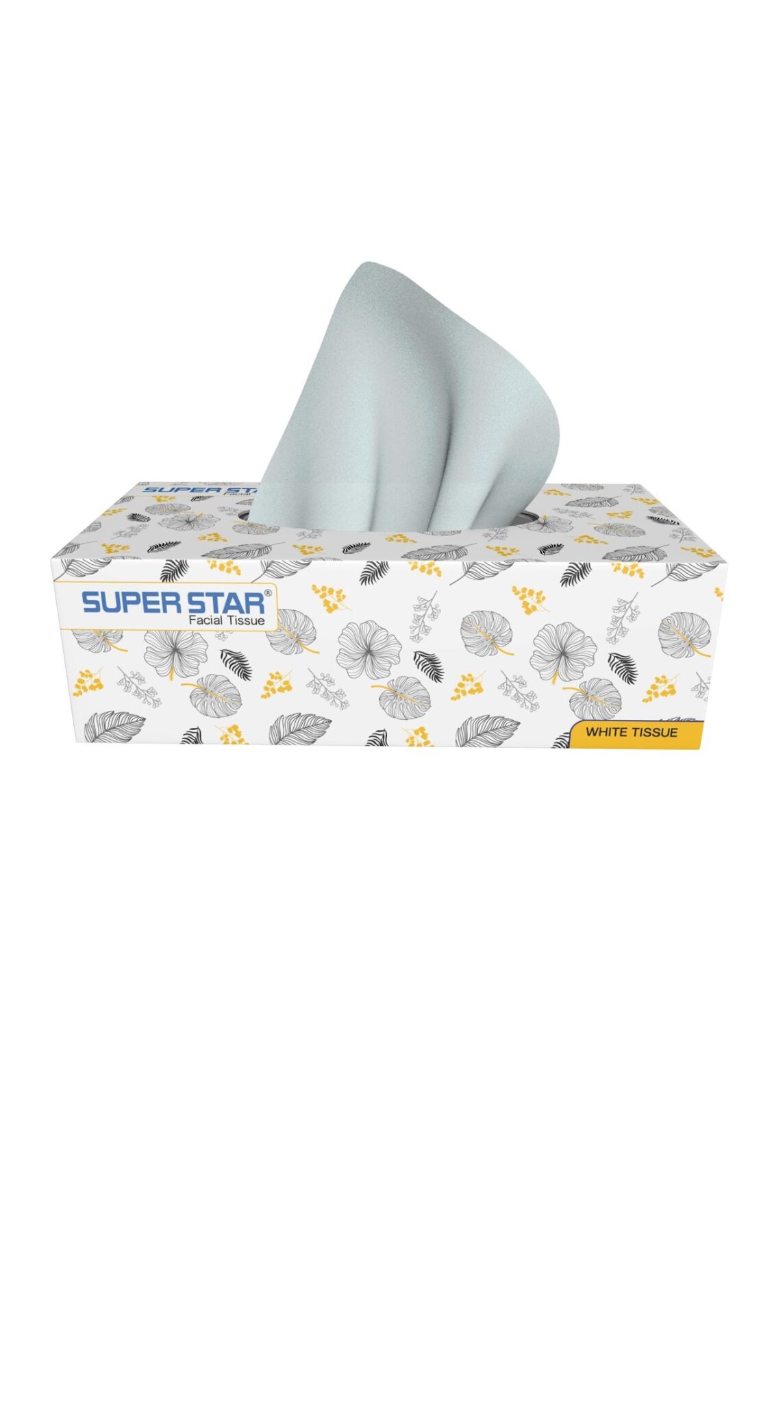 Super Star Facial Tissue- Non Perfumed (100*2 ply)