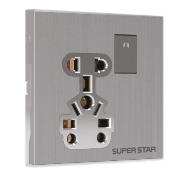 Silver Line Ten Pin Multi Socket With Switch