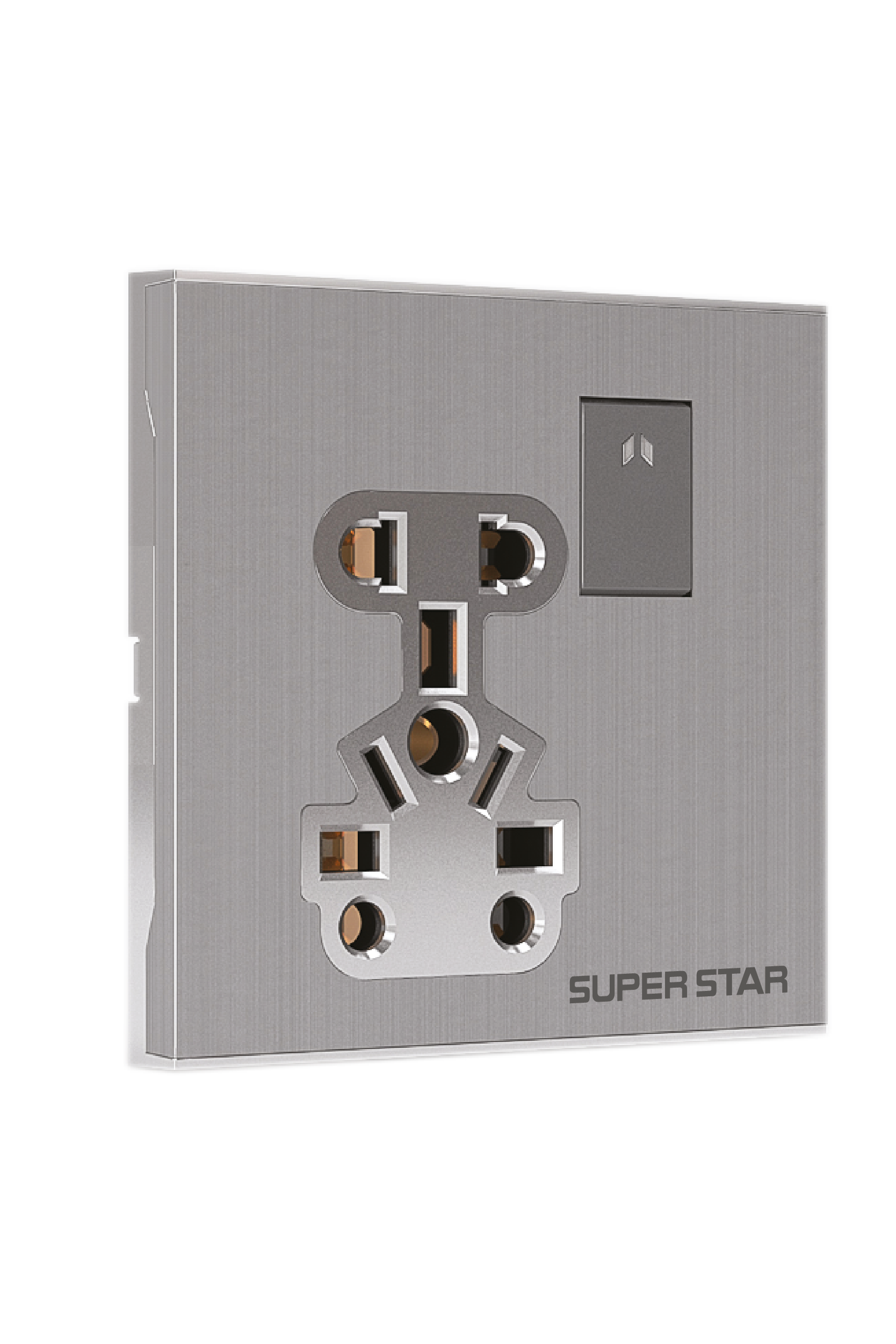 Silver Line Ten Pin Multi Socket With Switch