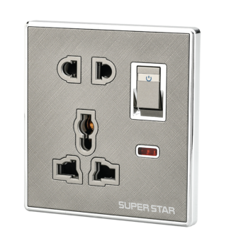 Ultimate Two & Three Pin Multi Socket With Switch