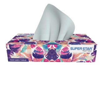 Super Star Facial Tissue- Perfumed (60*2 ply)