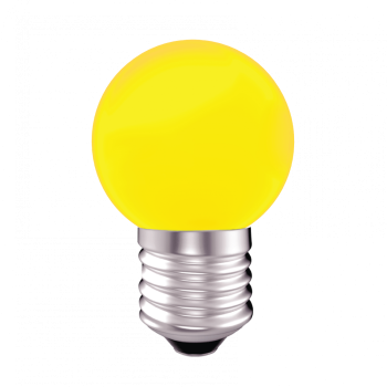 ROOTS Yellow Round 0.5 Watt Bulb E27 (Patch)